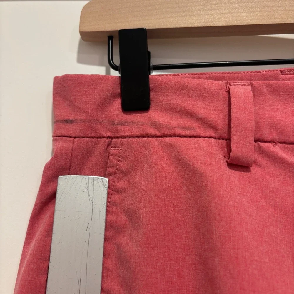 Vineyard Vines Performance‎ Breaker Shorts Mens 29 Coral Pink Stretch Golf 8